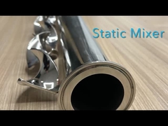 Οι εποξικός-ντυμένες βαλμένες φλάντζα άκρες καθαρίζουν το στατικό αναμίκτη