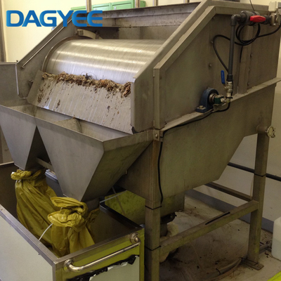 Stainless Steel Externally Micro Rotary Fed Drum Screen Filter Manufacturer